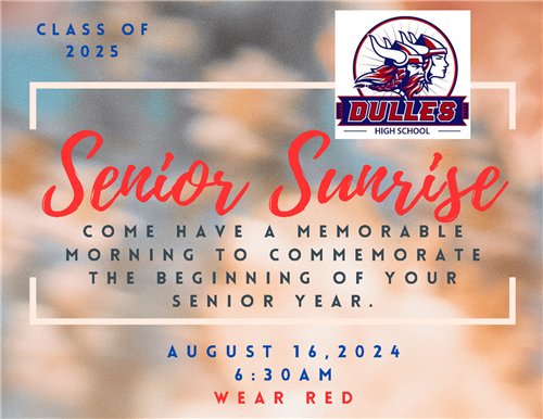 Senior Sunrise
